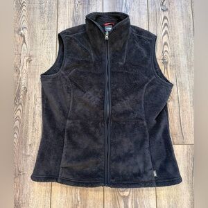 The North Face Black Fleece Vest Full Zip Outdoor Size L